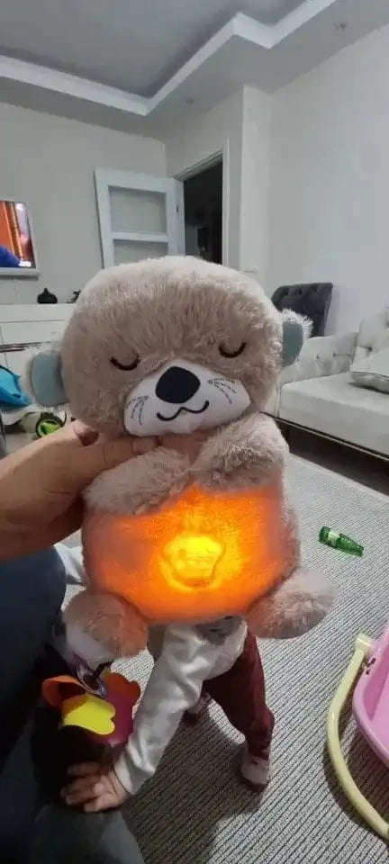 peluche nutria que respira